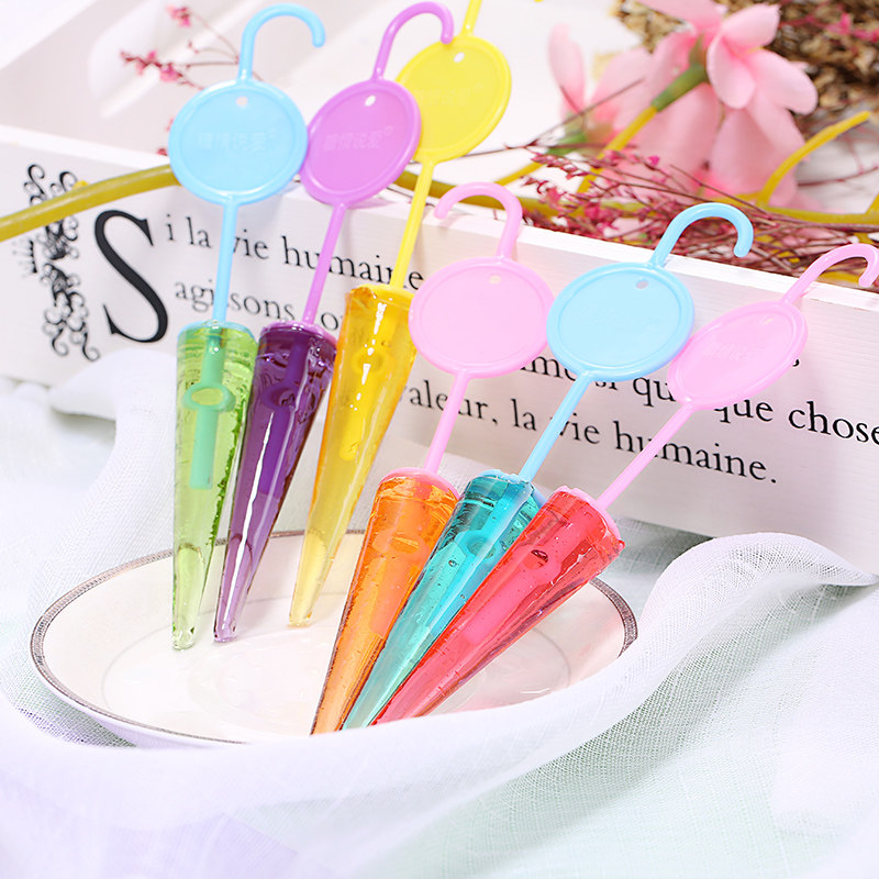 万圣节创意小雨伞 棒棒糖批发 多彩水果味糖果硬糖 儿童超市零食