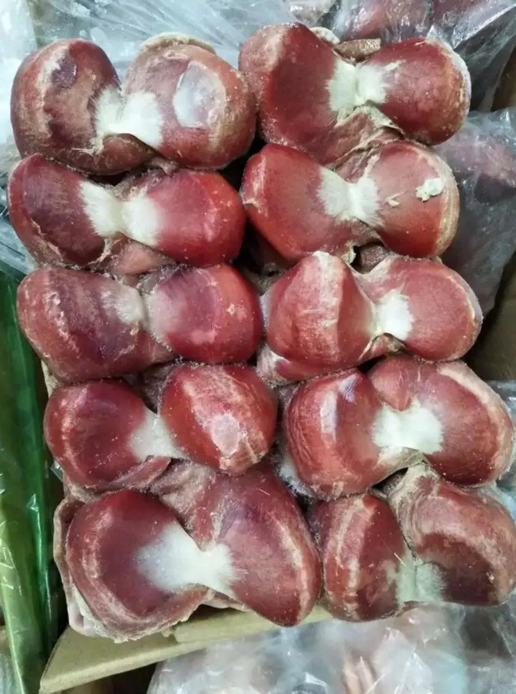 新鲜冷冻大鹅胗鹅肫鹅内脏卤菜饭店5斤一包鹅肉