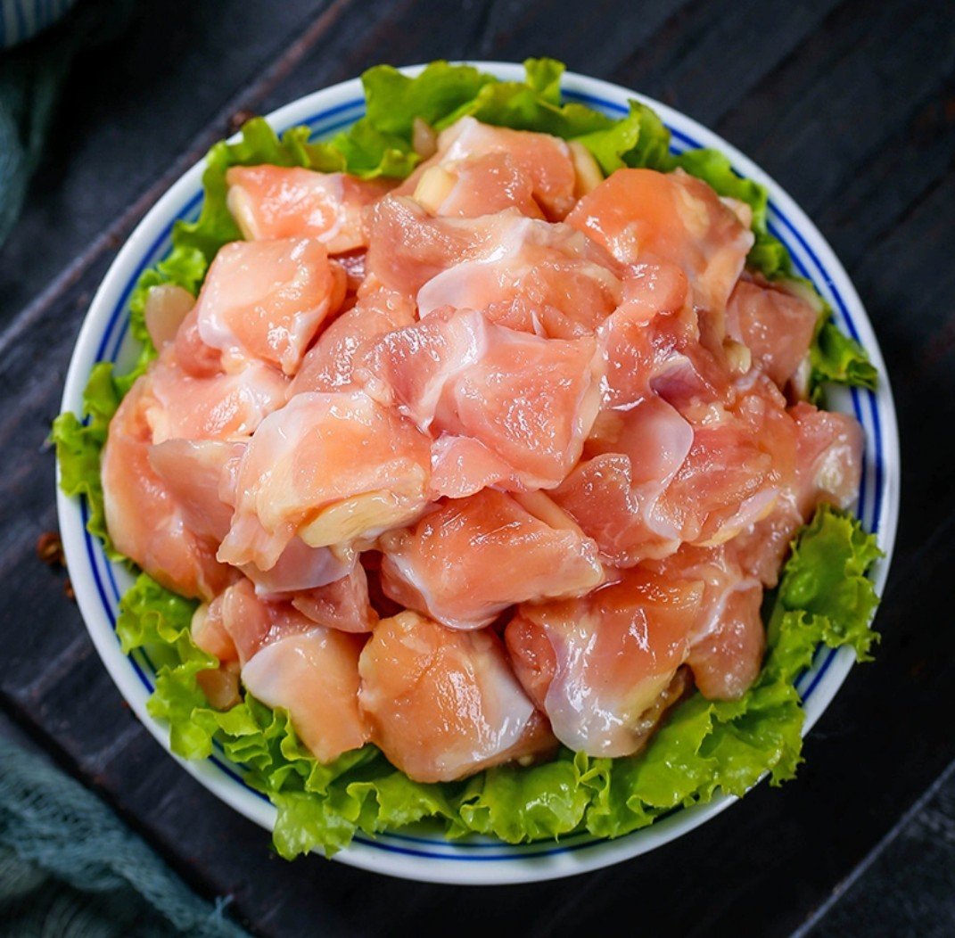 新鲜冷冻生鸡脆骨掌中宝跳跳掌心肉鸡软骨24斤生鸡肉