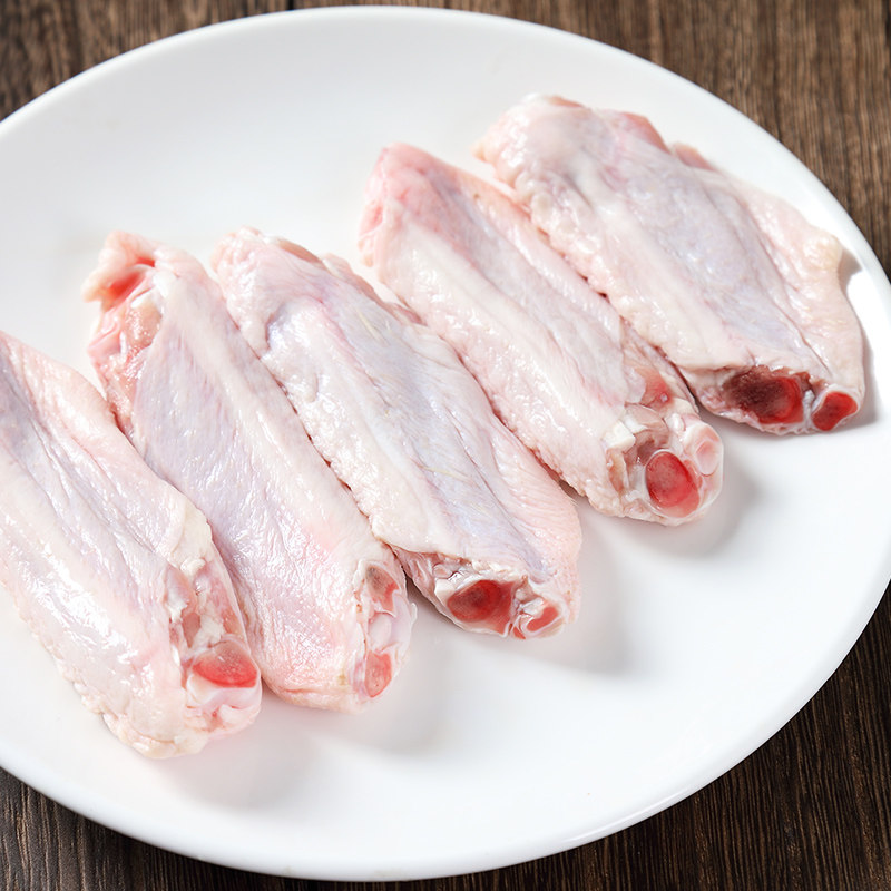 大鸭翅中新鲜冷冻鸭中翅鸭头鸭脖鸭掌鸭货生鲜鸭肉