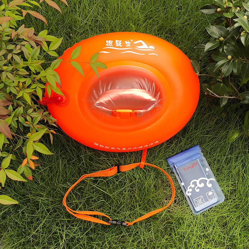 跟屁虫浮漂成人户外用品防水装备加厚双气囊储物型可装衣服游泳包