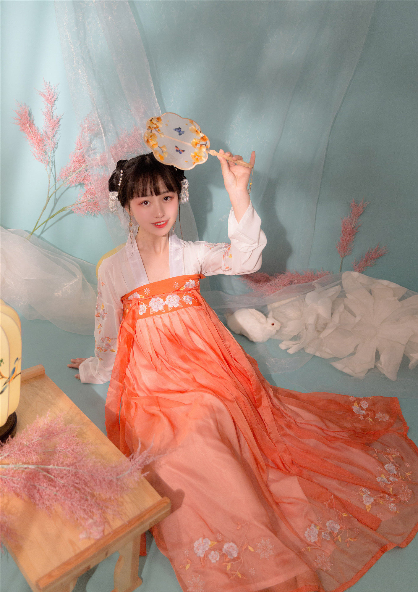 【秋娘】原创汉服女汉韵阁芙蓉齐胸襦裙中国风春夏日常淡雅现货