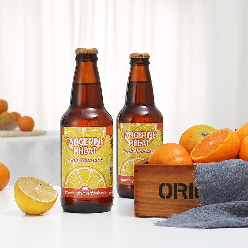 啤酒美国进口精酿迷失海岸橘子小麦355ml6瓶啤酒