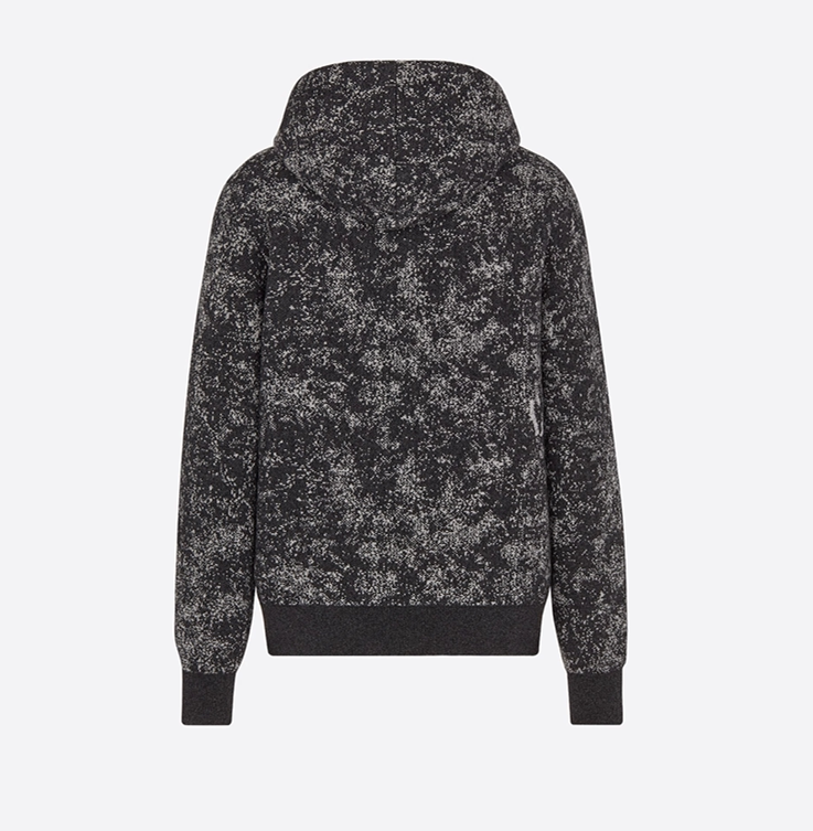 diorhomme男士黑色字母连帽卫衣2020秋冬正品卫衣