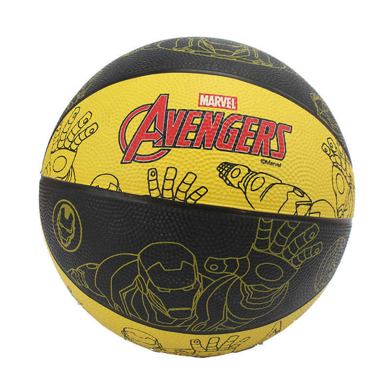 哈哈球漫钢铁蜘蛛侠5号篮球加厚女学生篮球