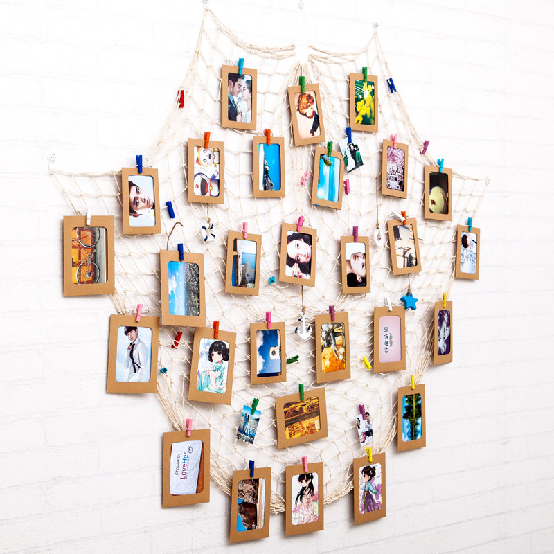 diy照片墙组合3 4 5 6 7寸创意相框情侣相片挂墙欧式照片框纸相框