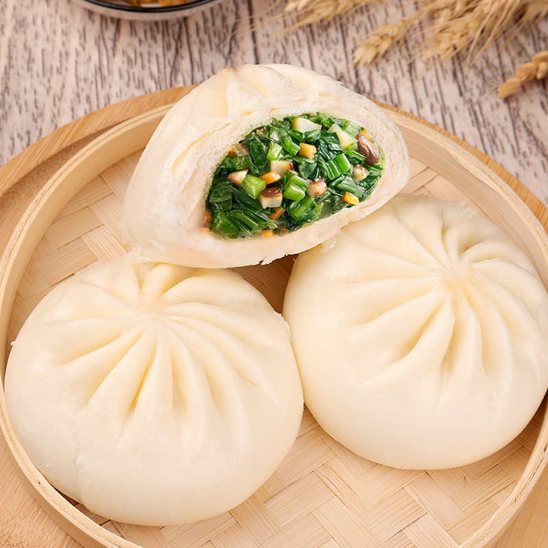 中饮速食商用包商用青菜早点馒头巴比半成品包子包点