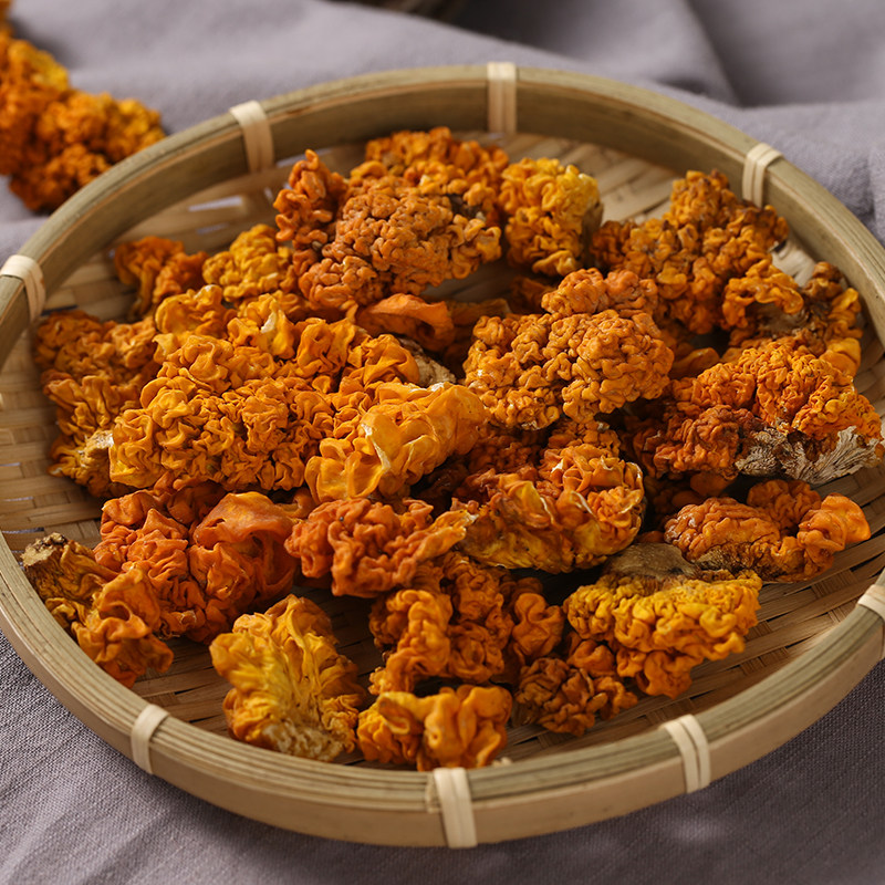 云南丽江特产高原野生小金耳100克黄金耳 木耳 脑耳 优质修剪过的