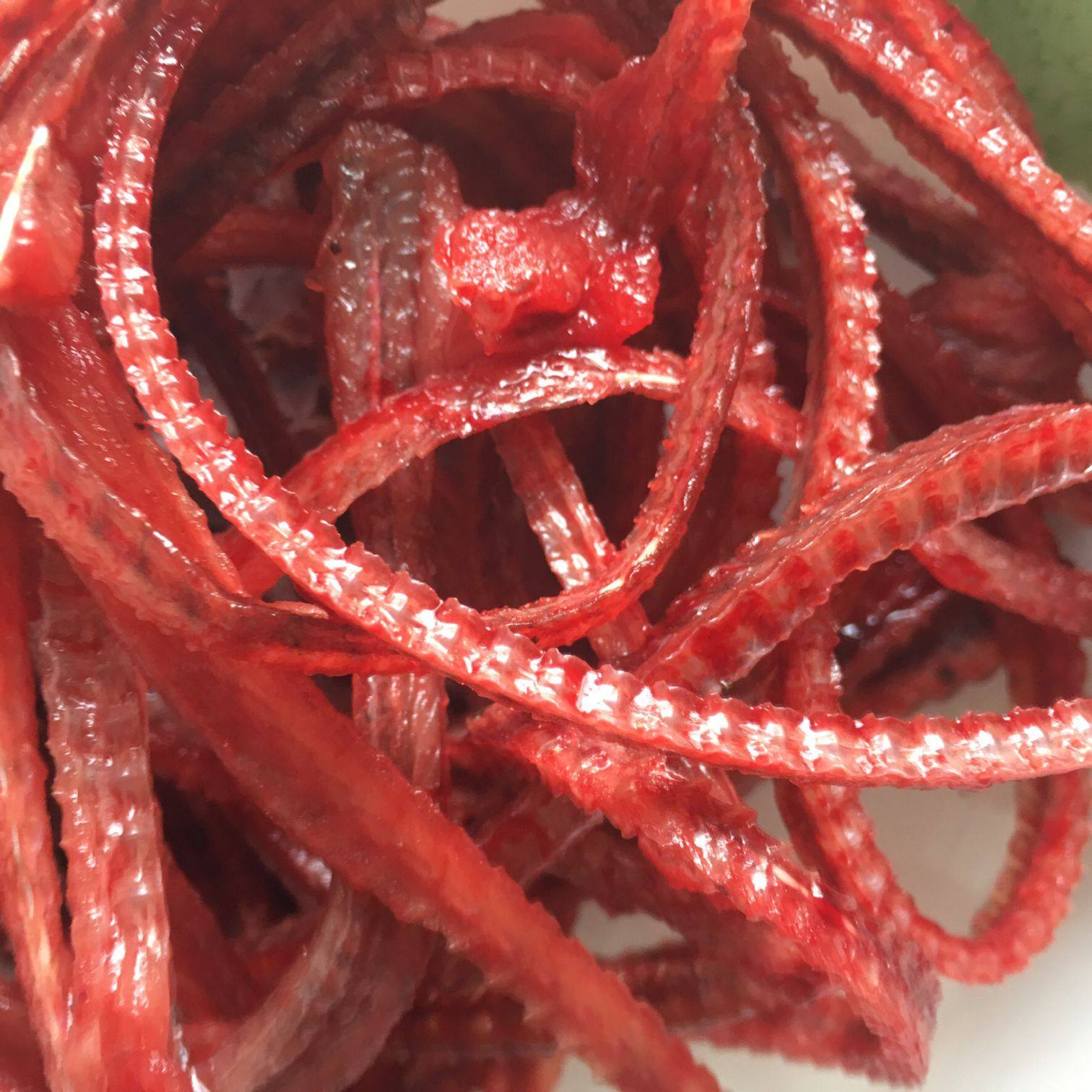 2份顺丰包邮现杀野生带血黄鳝骨新鲜长鱼骨鳝鱼血骨头300g无盐