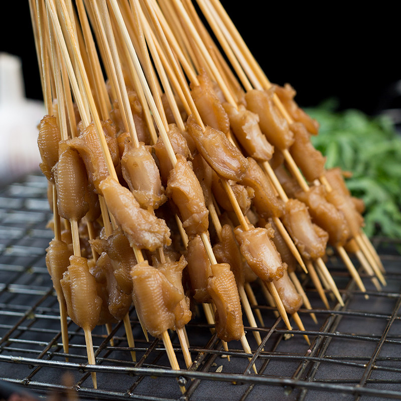 铁板鸭脚筋小串烧烤食材油炸串串半成品商用冷冻其它