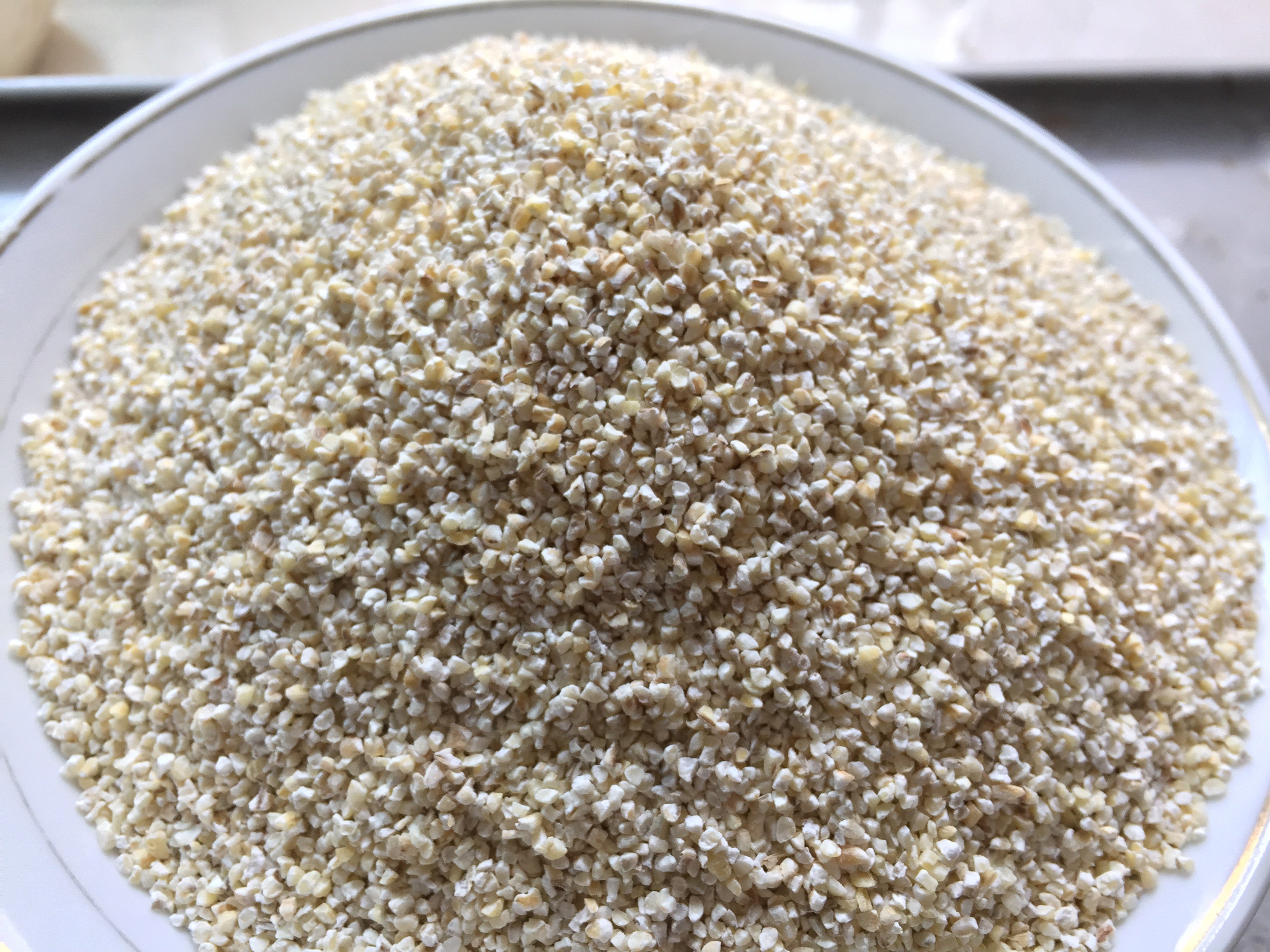 苏北特产大麦采子大麦糁大麦彩子五谷杂粮去麸大麦煮粥吃10斤包邮