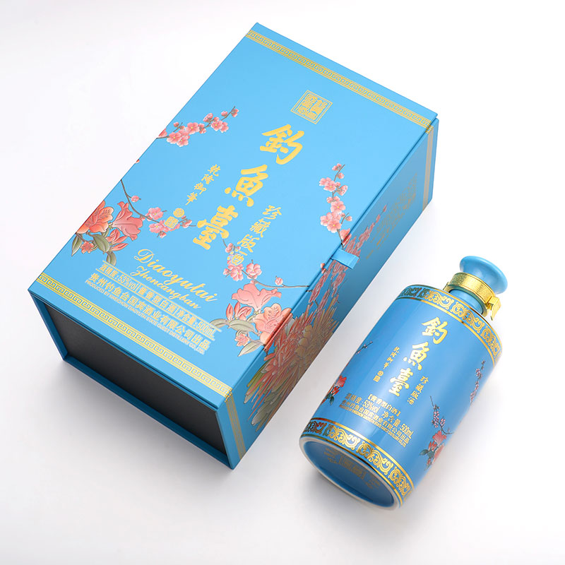 官方直营钓鱼台珍藏版国色天香53度500ml6瓶香型白酒白酒