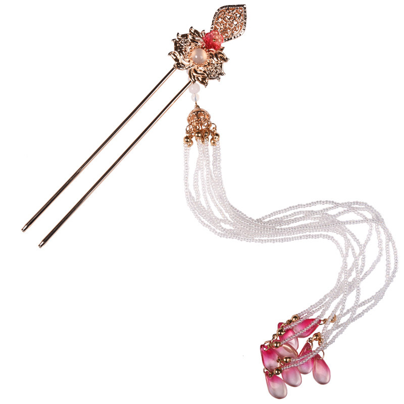 发簪倾妃古代流苏步摇少女古风发饰汉服头饰发饰