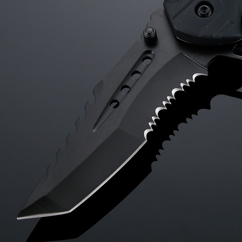 折叠刀野营战术户外随身刀具防身迷你小刀多功能求生刀高硬度便携