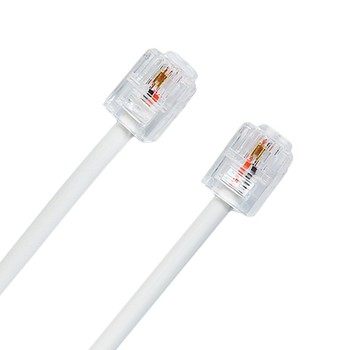 宽带25米两芯成品电话线水晶线无氧铜电话adsl电话线