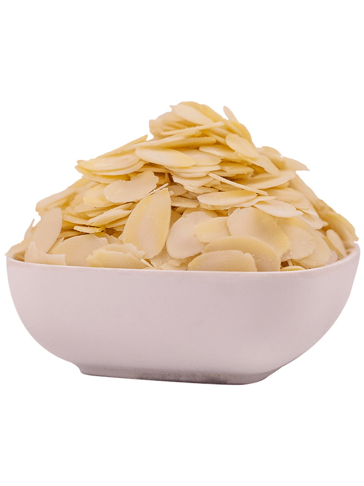 杏仁进口大扁桃仁原味烘焙散装巴坦薄片新货杏仁