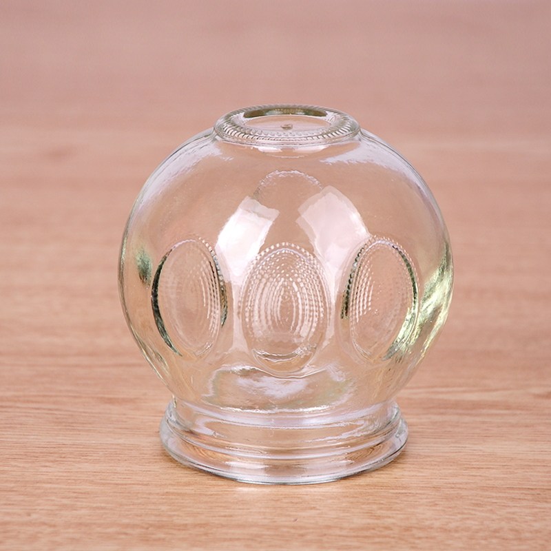 加厚玻璃拔火罐单罐12345号防爆家用真空拔罐器非抽气式