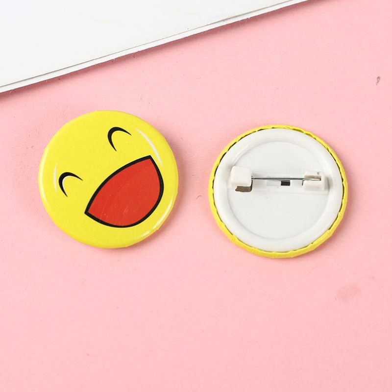 100个笑脸胸针儿童活动徽章微笑表情胸章开学胸针