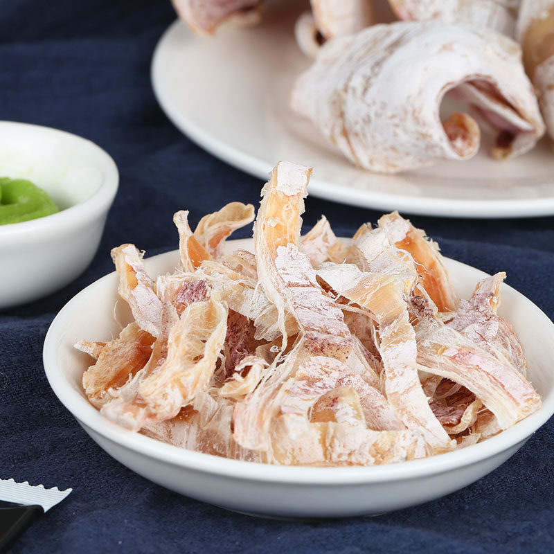 鱿鱼烧烤即食无头干手芥末专用炭烤北海干货鱿鱼干