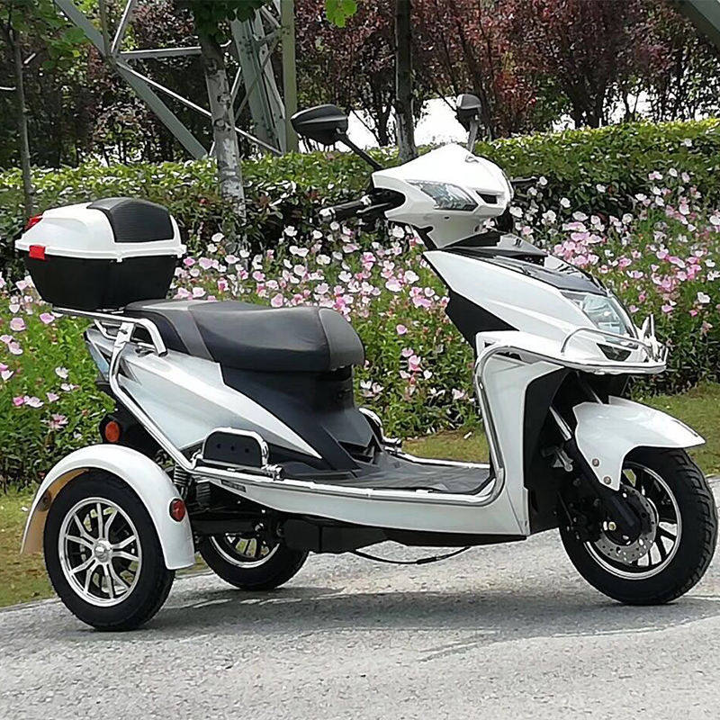 尚领电动三轮车接送孩子男女休闲代步电瓶摩托车电动三轮车