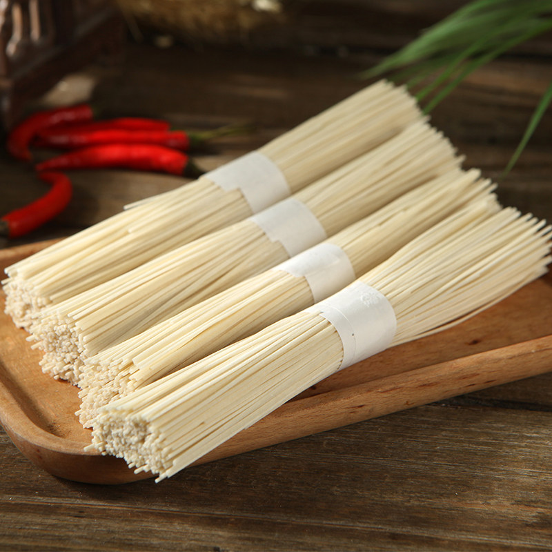 中孔富硒宫面龙须面河北藁城手工空心挂面超细面条