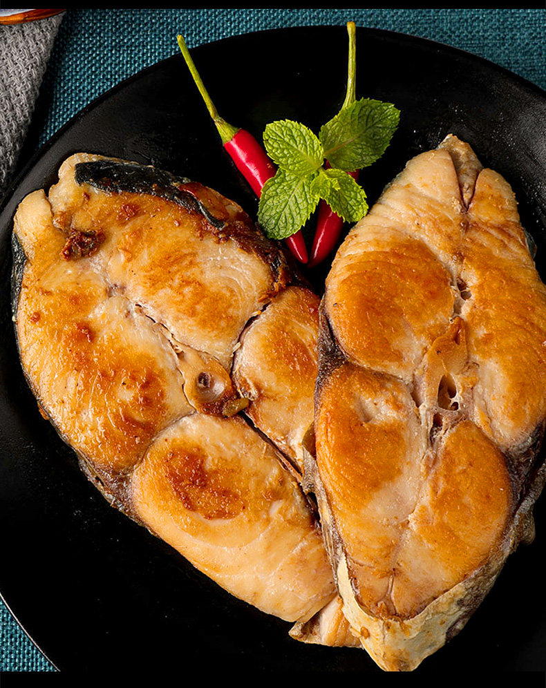 海南切片3斤空运顺丰油顺椰子大切南海中段马鲛鱼