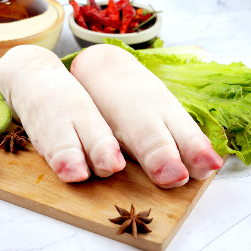 新鲜冷冻猪脚猪蹄猪爪卤菜酒店食堂一箱20斤其它