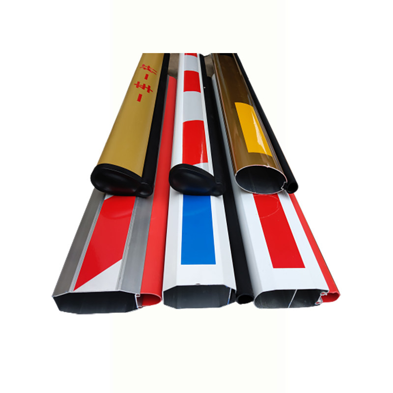 停车场小区道闸铝合金升降门卫拦车挡车椭圆胶条停车场控制机