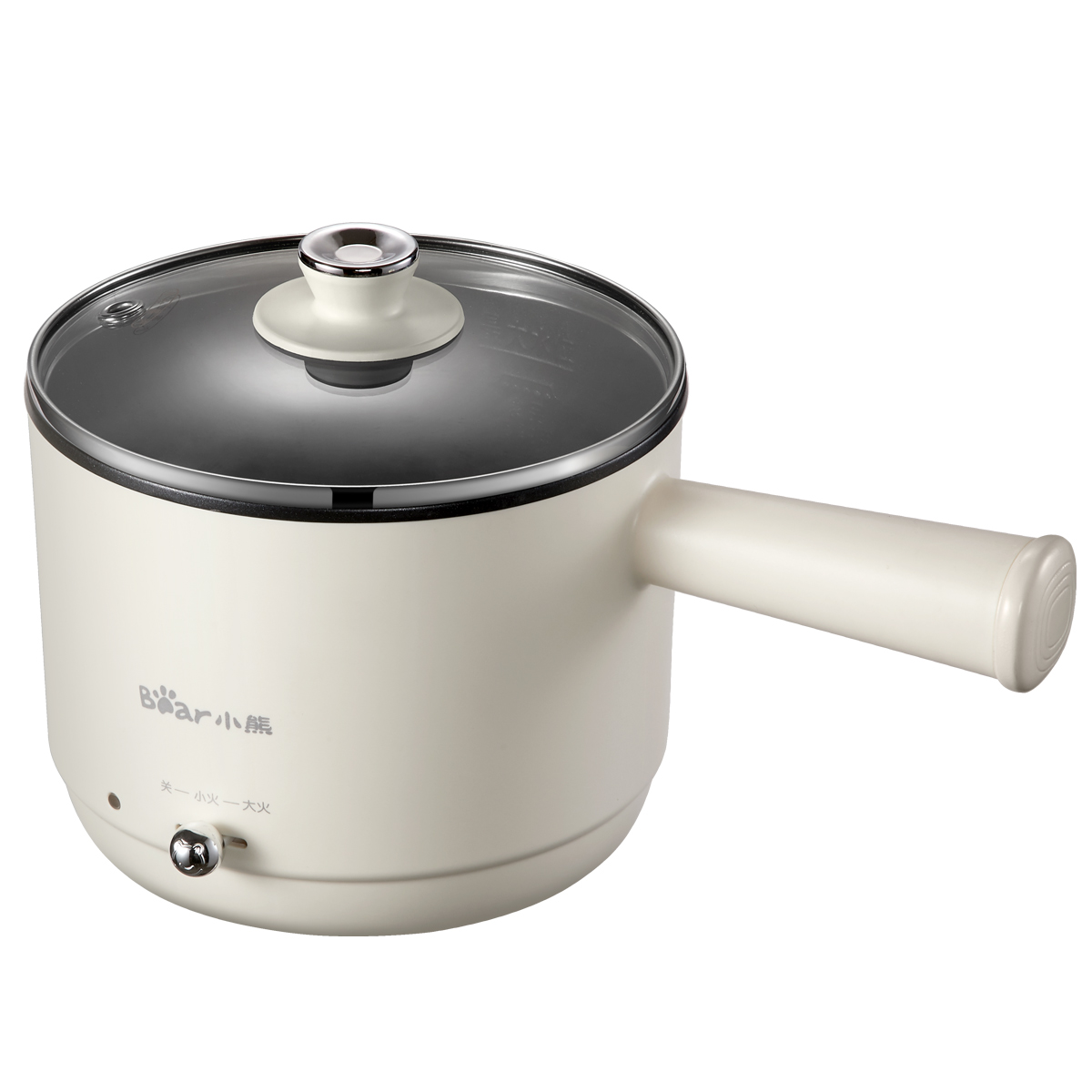 c12f7电煮锅宿舍学生锅多功能煮面小电锅小功率 bear drg 小熊 - 爱购