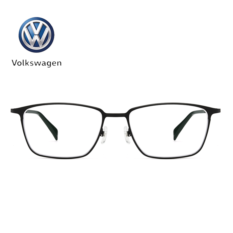 volkswagen德国大众眼镜框男纯钛近视镜架配成品超轻男女商务全框