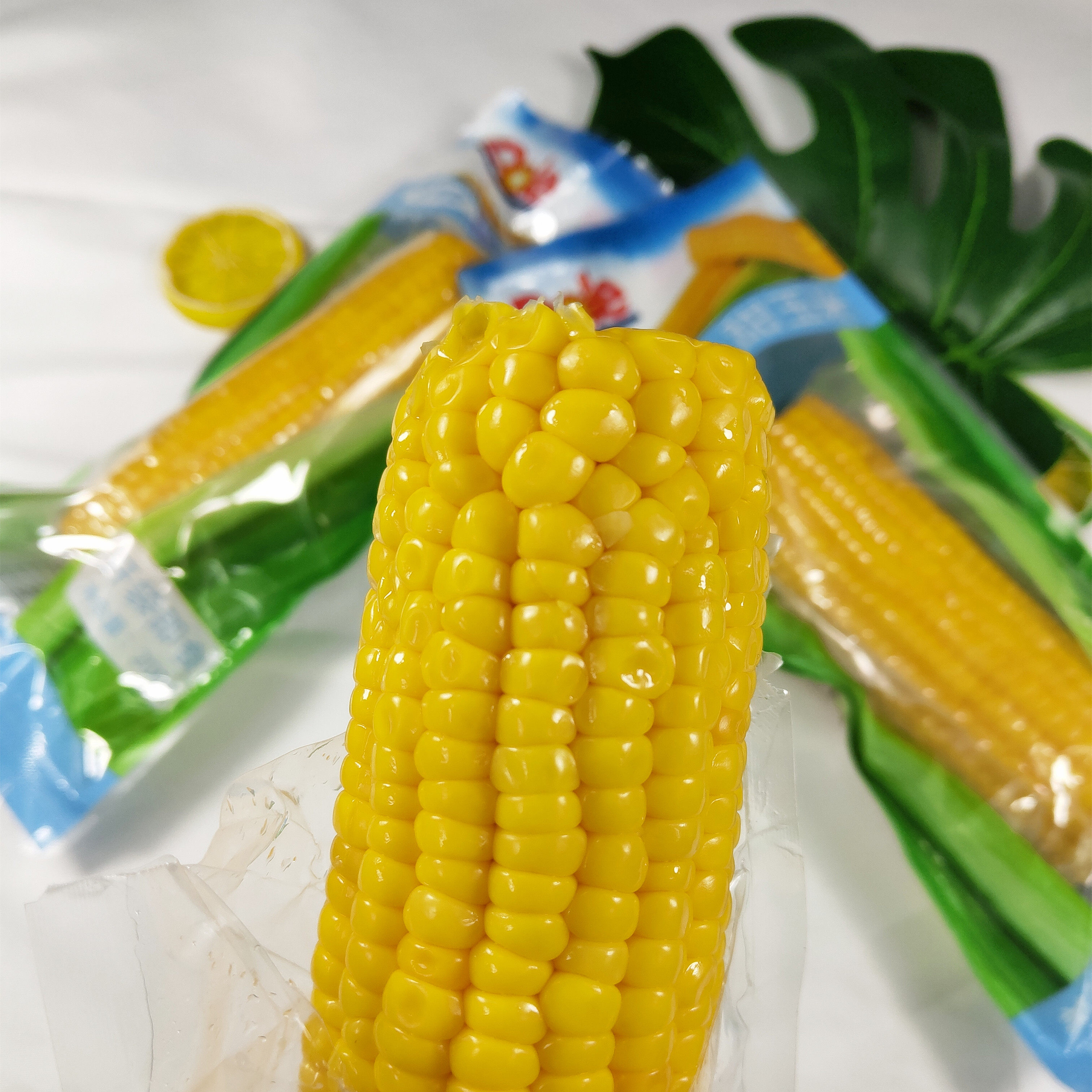 玉米棒都乐水果8根真空真空包包装开袋即食新鲜新鲜玉米