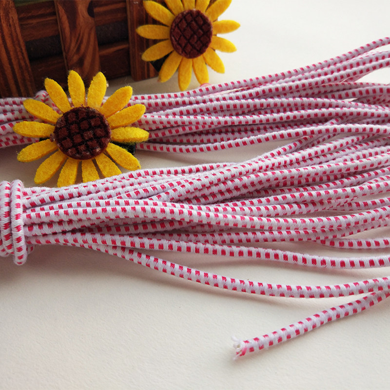 跳皮筋儿童学生女孩彩色4米橡皮筋 弹力绳猴皮筋幼儿园怀旧玩具