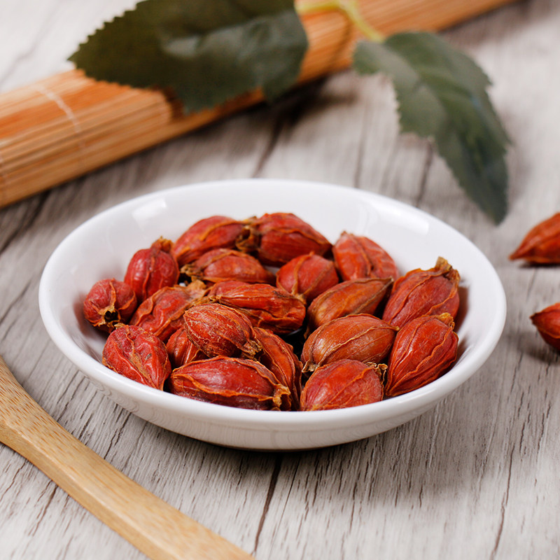 中药材 野生栀子 栀子山栀子 山栀仁 实体店铺 抓药500g包邮