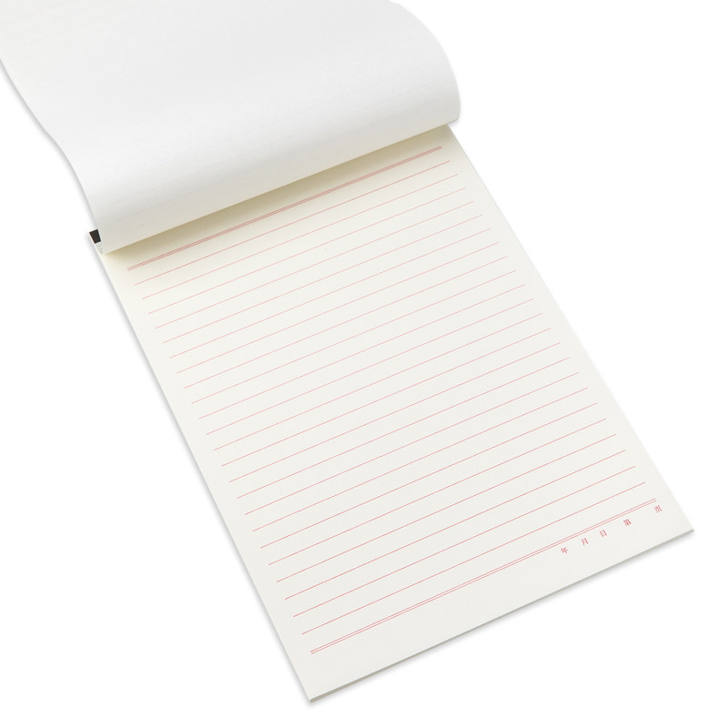 得力16k原稿横格横线报告作文大学专用申请书信纸