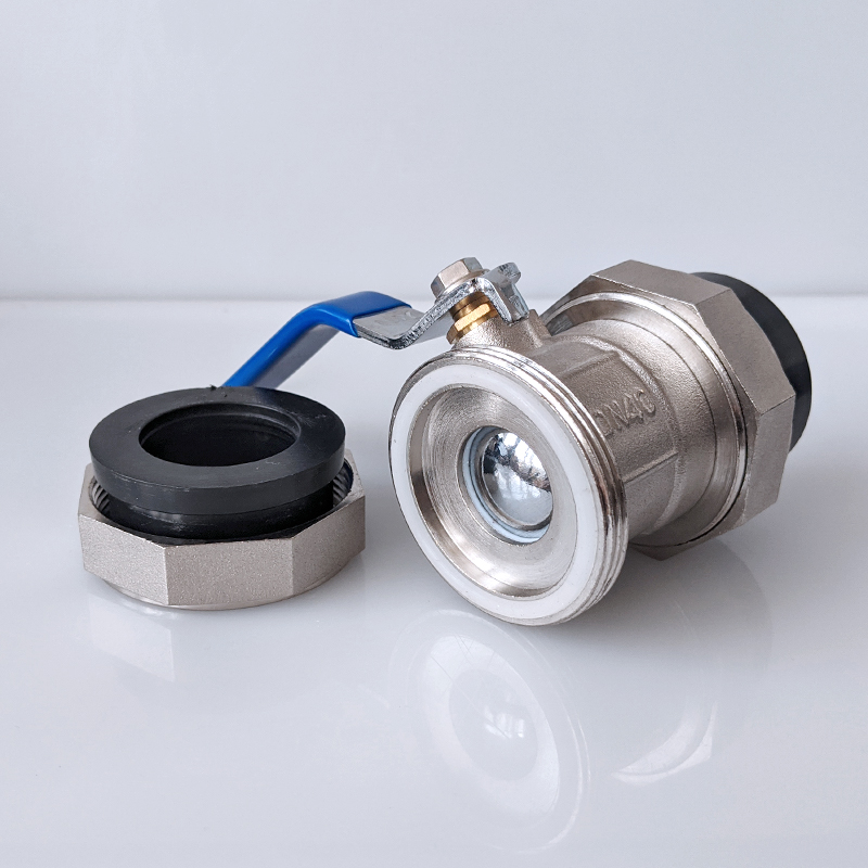 阀门pe活接球阀20253240506375铜活活结开关闸阀水管pe管