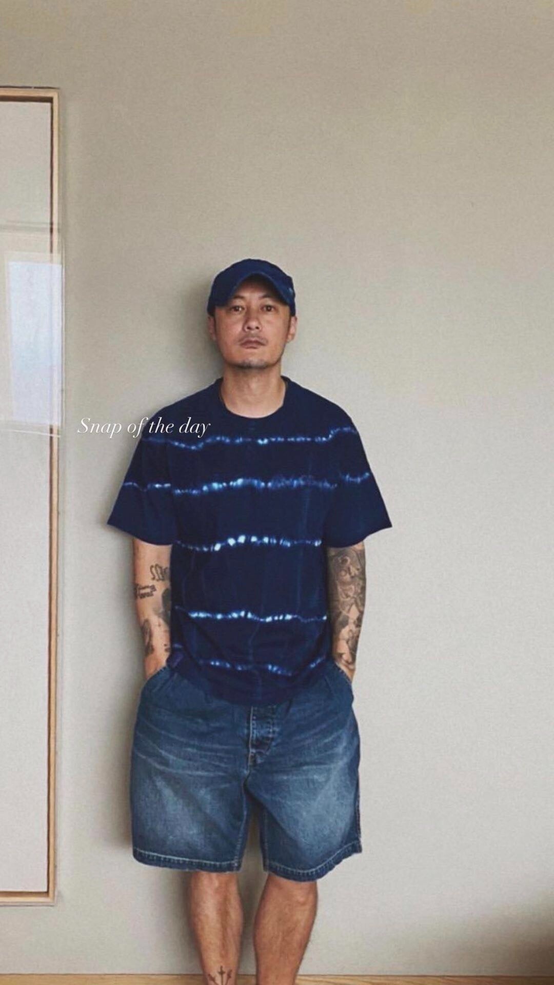 工装飞行员madnesstiedrytee日产水洗条纹短袖余文乐t恤