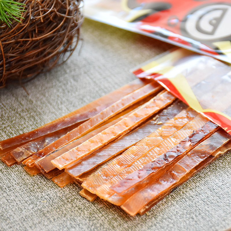 鲜香烤鱿鱼片韩国风味休闲零食鱿鱼丝海味小吃即食海鲜特产小零食