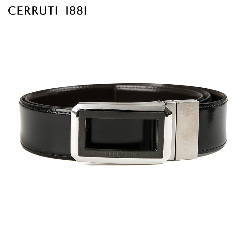 cerruti1881男士商务皮带时尚金属简约腰带