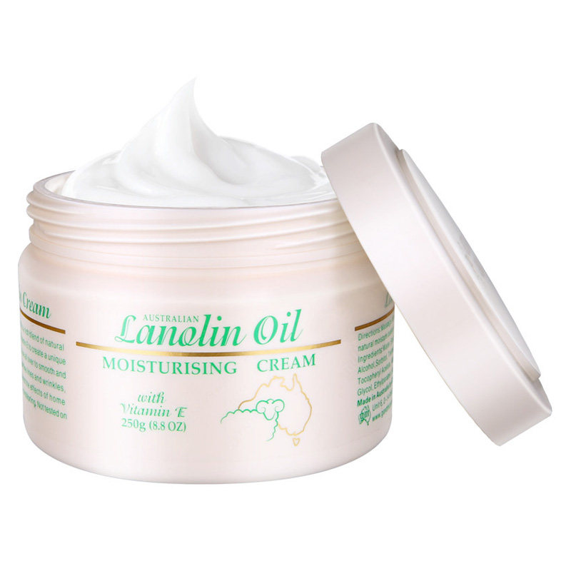 lanolin cream绵羊油澳洲原装ve面霜身体乳补水保湿护手霜250gm