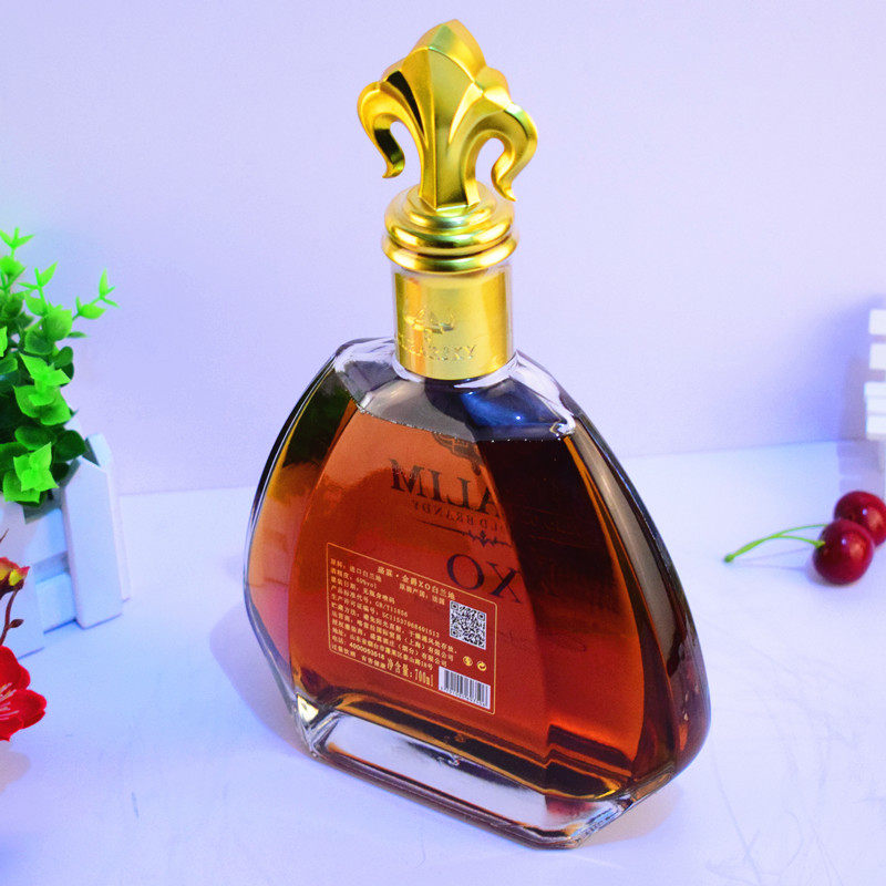 xo进口洋酒白兰地法国700毫升40度烈酒金爵brandy白兰地