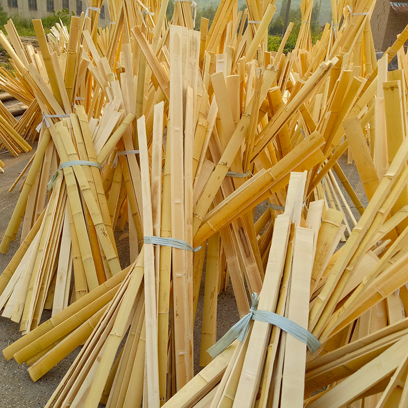 镀膜竹竿批发装饰潢套皮竹子防腐搭架篱笆栅栏彩旗细竹杆跳舞园艺