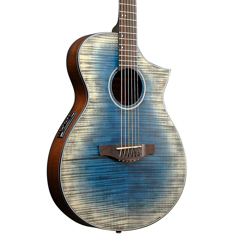 依班娜ibanez 印尼产aewc32fm 超薄学生演出弹唱民谣电箱木吉他