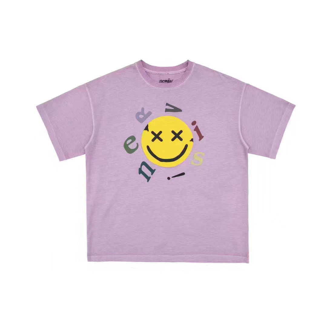 姐姐mayhemnervis2020彩字logo六色短袖恤女t恤