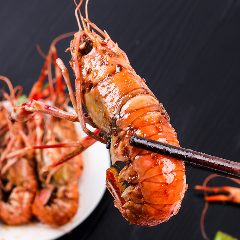 海龙虾深海3斤海鳌虾龙虾尾装海鳖虾海虾海鲜水产鲜活生鲜龙虾