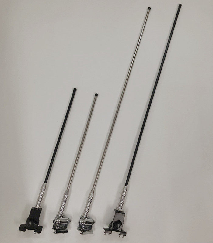 加粗不锈钢汽车车用卡边装饰天线越野车suv车载车用天线