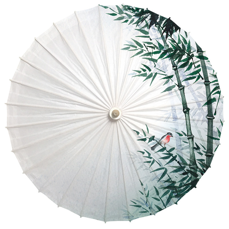 汉服用油实用防雨古代男女吊顶竹子装饰摄影工艺伞