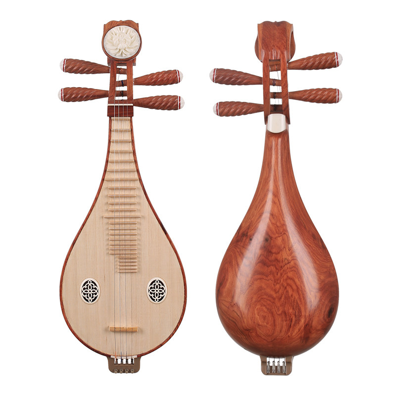 乐器酸枝专业弹拨琵琶檀木黄檀木奥氏满氏喜木柳琴