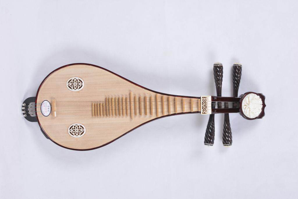 专业骨花柳琴月坛乐器微调支架初学入门考级柳琴