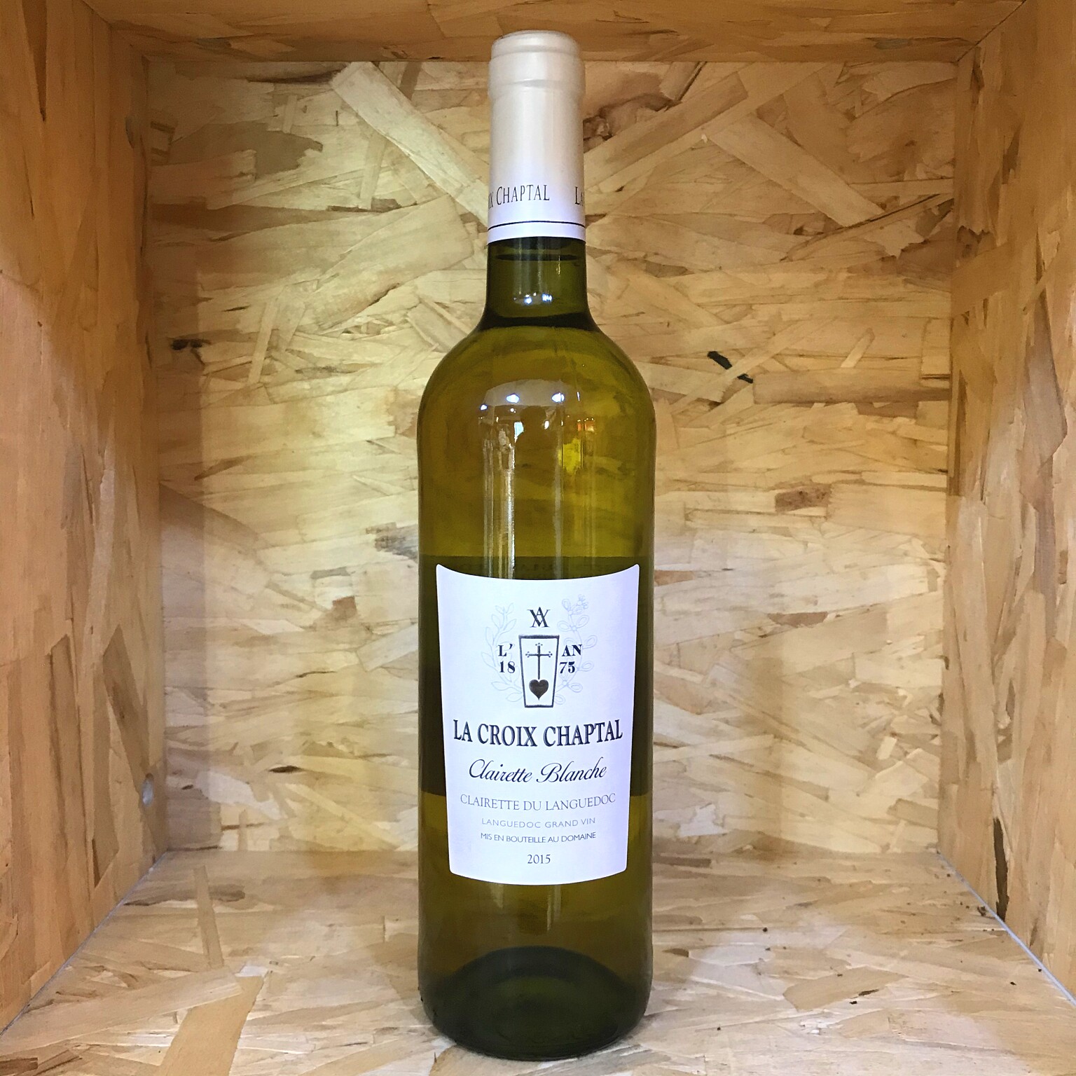 chateau法国朗格多克库拉夏普塔白葡萄酒查尔斯珍藏2015