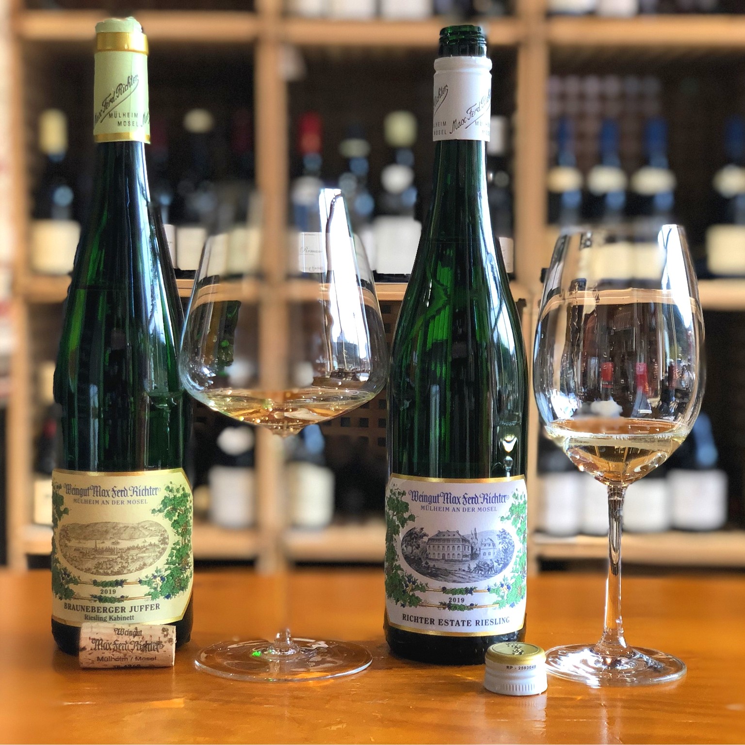 双支葡萄酒雷司令干白半干一支摩泽尔moselrisling德国干白静态葡萄酒